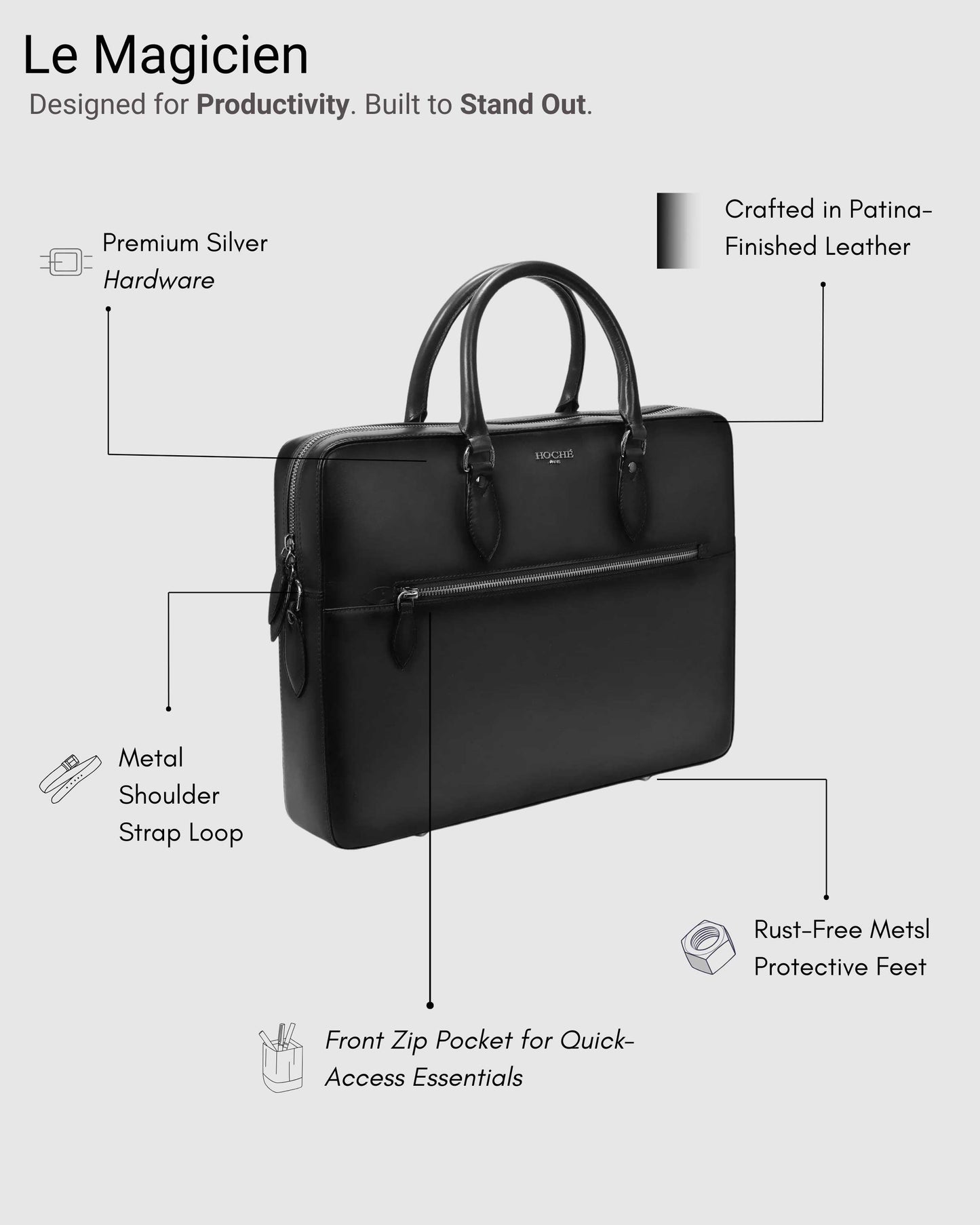 Le Magicien Laptop Bag