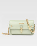 Pastel Green Pebbled