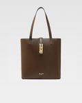 Dark Brown Pebbled Leather
