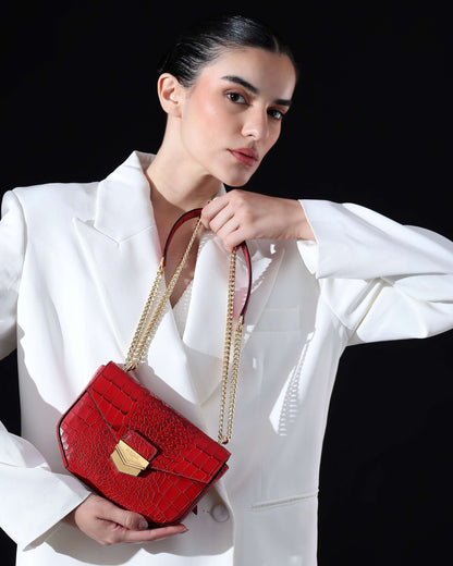 HEX SHOULDER SLING BAG