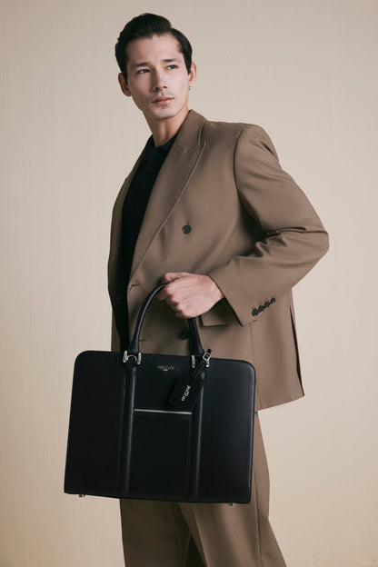 Stylish Leather Work Bag for Professionals – Travel-Ready Briefcase