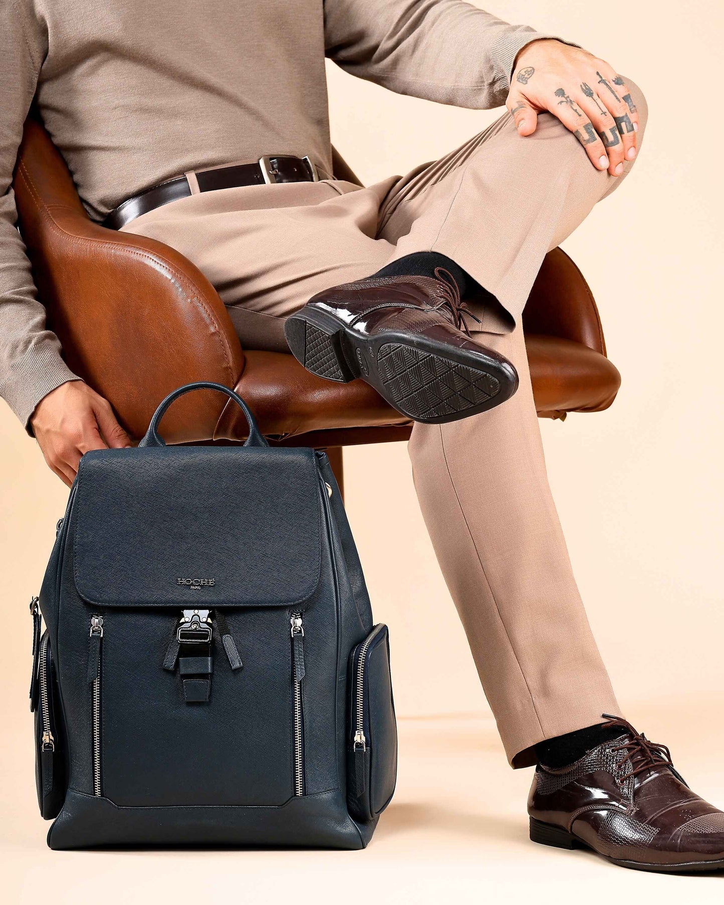 Vancouver Leather Backpack